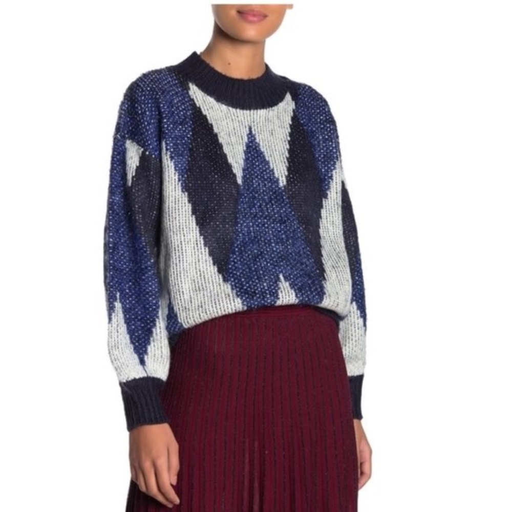 FRNCH Patterned Sweater